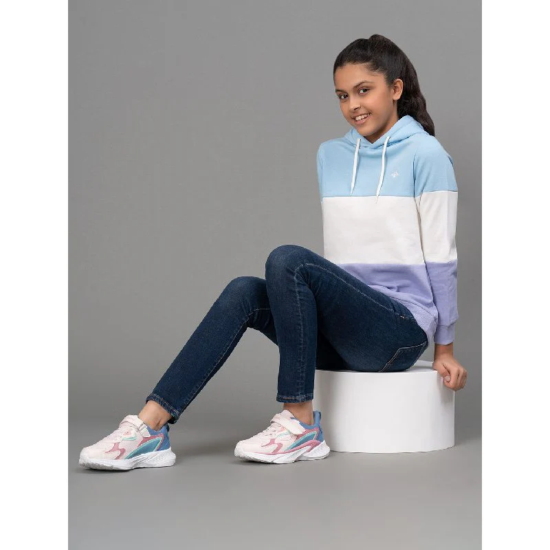 Pastel Blue Hoodie for Girls - Image 5