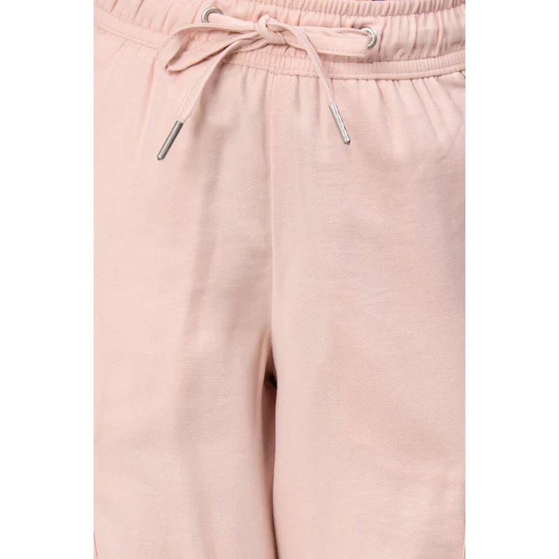 Pastel Pink Joggers for Girls| Best in Comfort|Front Side Pockets| Viscose| Regular Fit - Image 4