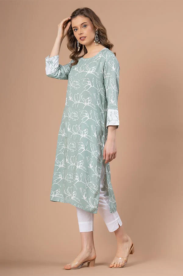 Printed Kurta for Women - Image 2