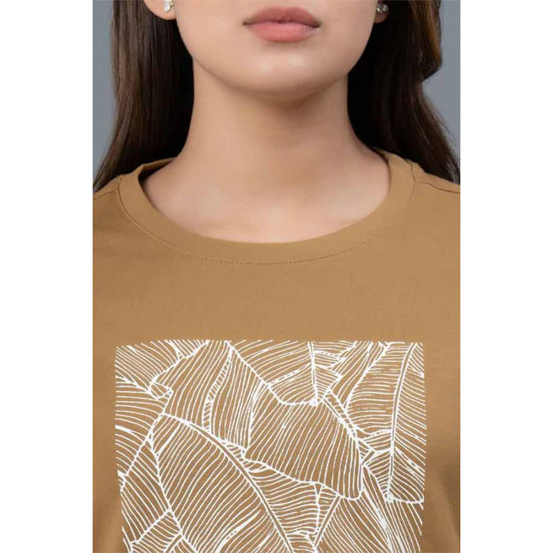 Round Neck Cotton T-Shirt for Women - Image 4