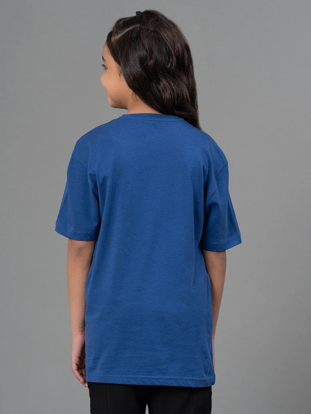 T-Shirt for Girl's in Royal Blue Color |Best in Comfort| Cotton - Image 3