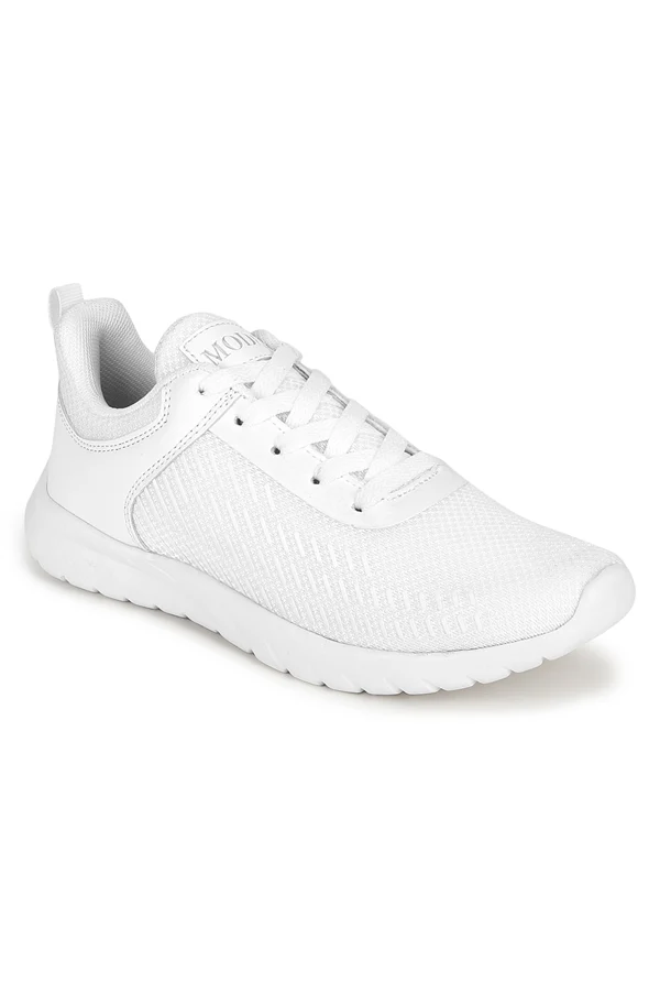 Women White Walking Shoes - Image 5