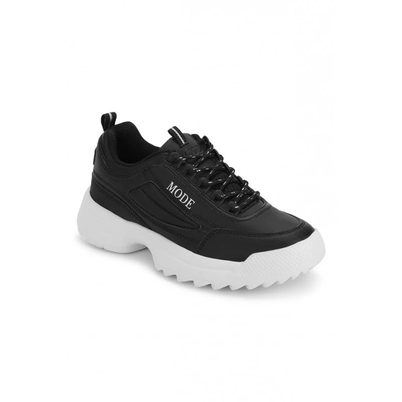 Women Black Walking Shoes - Image 4