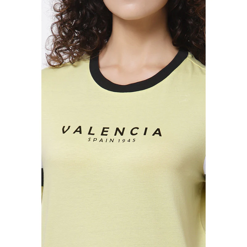 Women Lemon Round Neck T-Shirt - Image 2