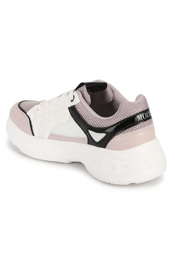 Women Mauve Walking Shoes - Image 8
