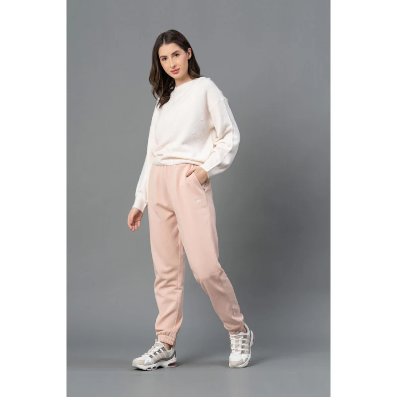 Women Off White Solid Sweater - Image 5