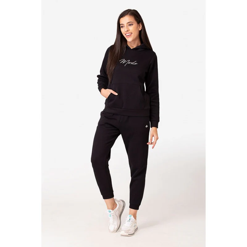 Women's Black Hoodie - Image 5