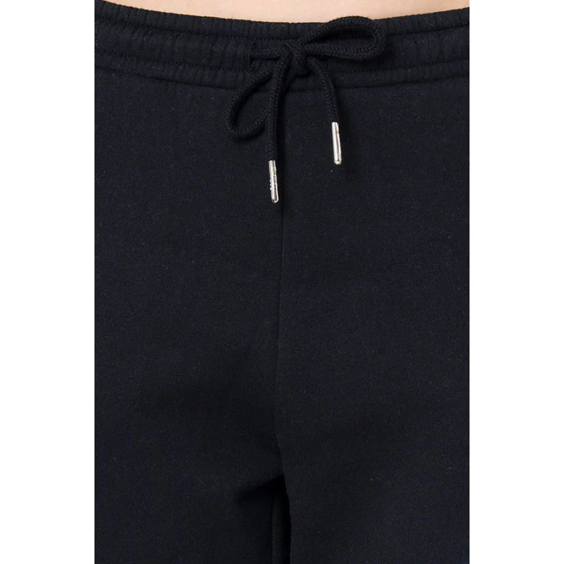 Women's Black Solid Jogger - Image 4