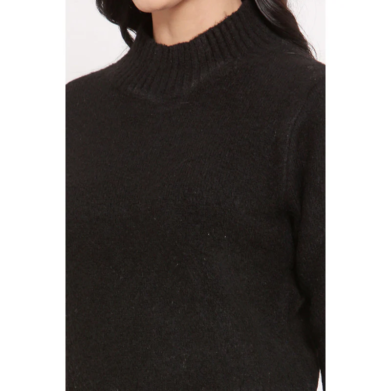 Women's Black Sweater - Image 5