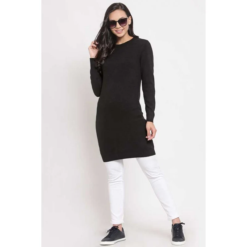 Women's Black Sweater - Image 4