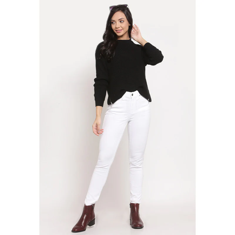 Women's Black Sweater - Image 4