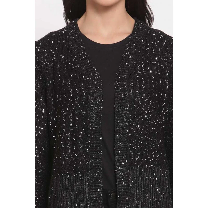 Women's Black Sweater - Image 5
