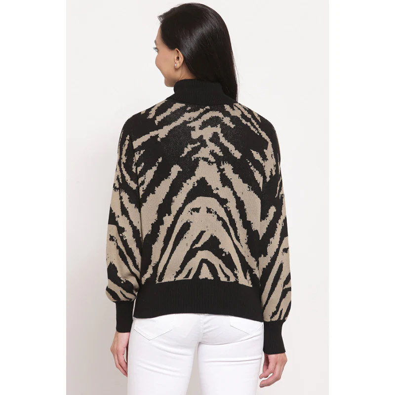 Women's Black Sweater - Image 2