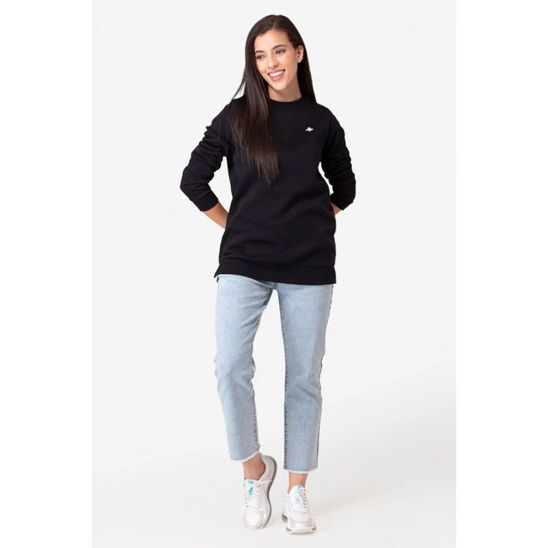 Women's Black Sweatshirt - Image 5