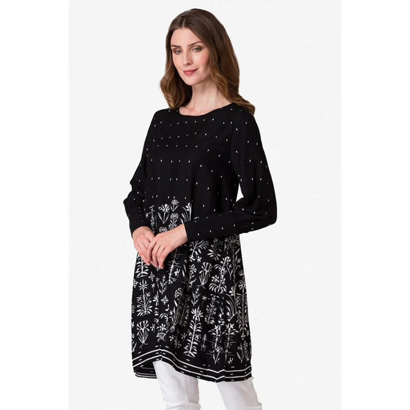 Women's Black Tunic - Image 2