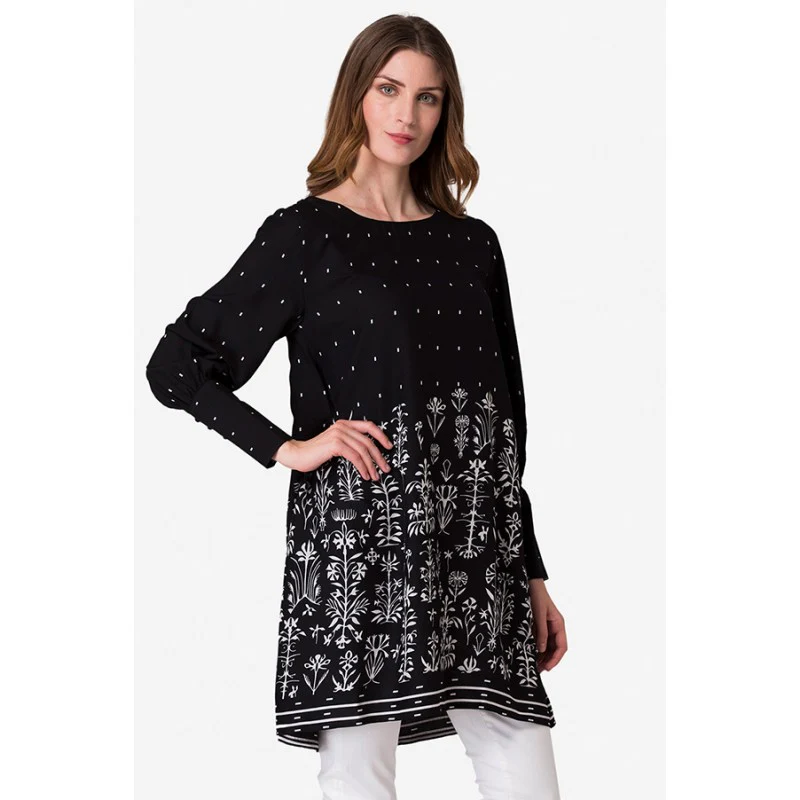 Women's Black Tunic - Image 3