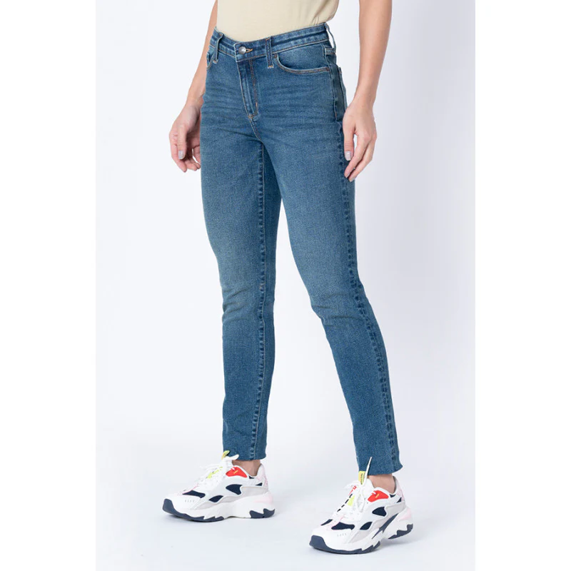 Women's Blue Skinny Jeans - Image 2