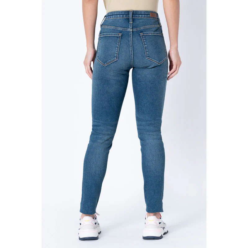 Women's Blue Skinny Jeans - Image 3