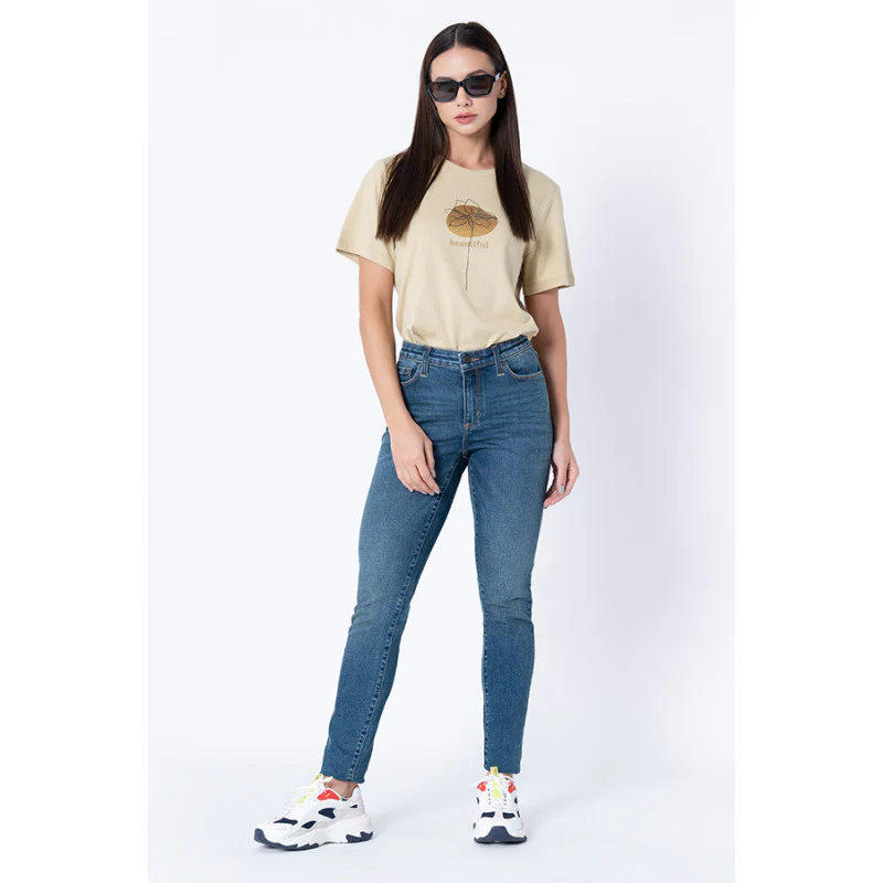 Women's Blue Skinny Jeans - Image 5