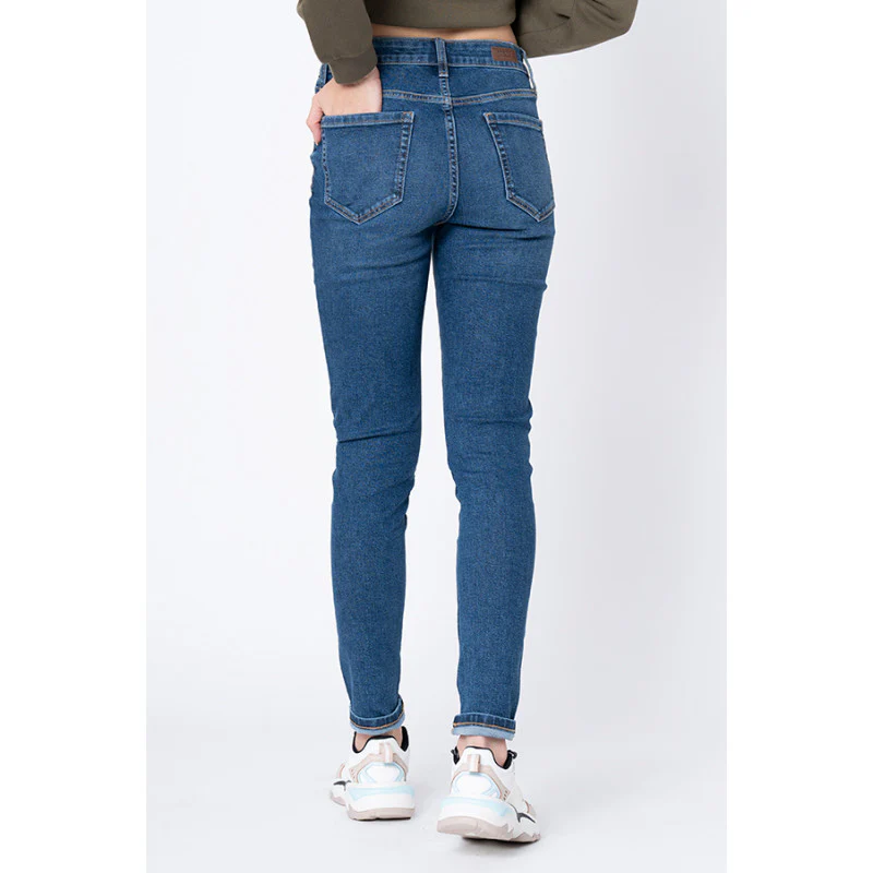 Women's Blue Skinny Jeans - Image 3