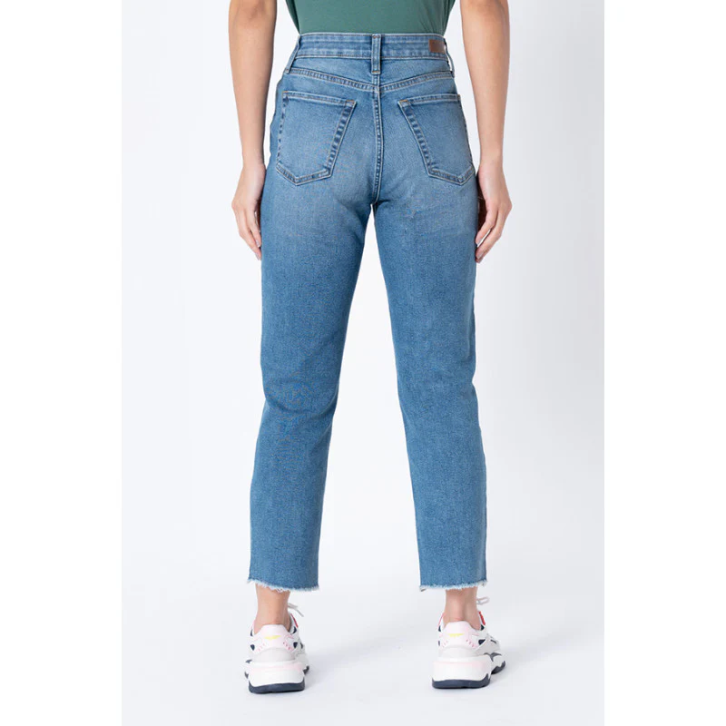 Women's Blue  Straight Jeans - Image 3