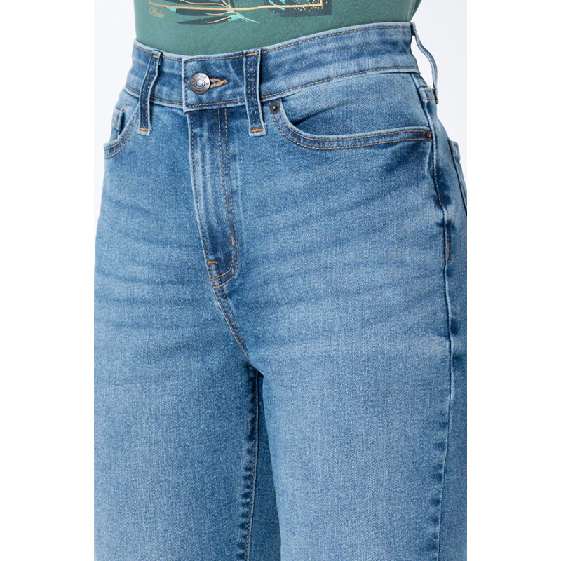 Women's Blue  Straight Jeans - Image 4