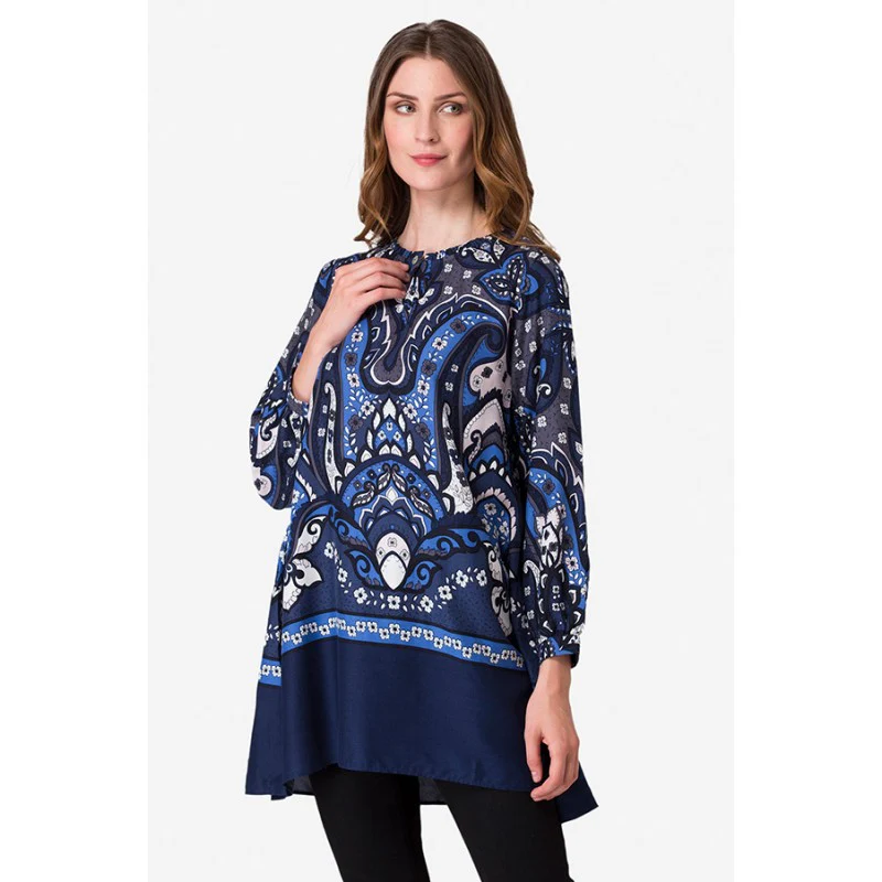 Women's Blue Tunic - Image 2