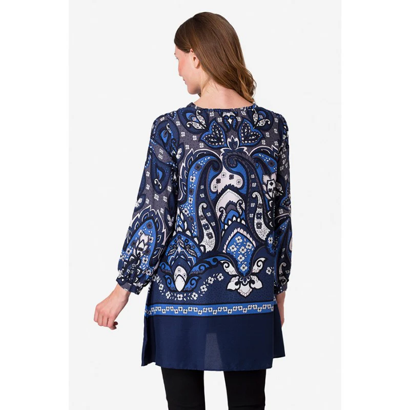 Women's Blue Tunic - Image 4