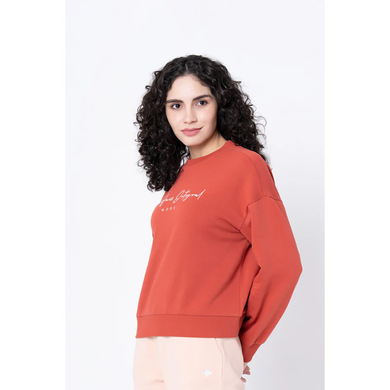 Women's Brick Typography Sweatshirt - Image 2