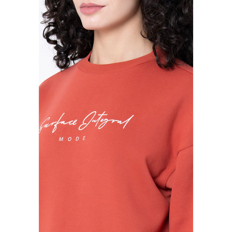 Women's Brick Typography Sweatshirt - Image 4