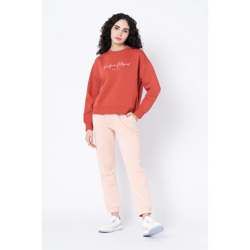 Women's Brick Typography Sweatshirt - Image 5