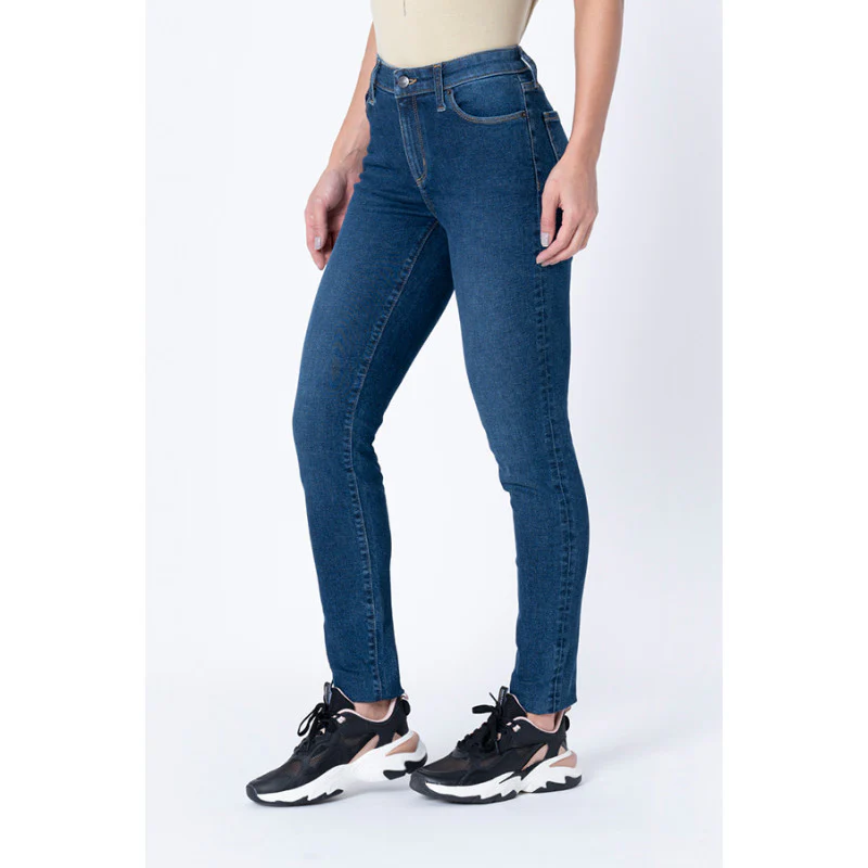 Women's Dark Blue Skinny Jeans - Image 2