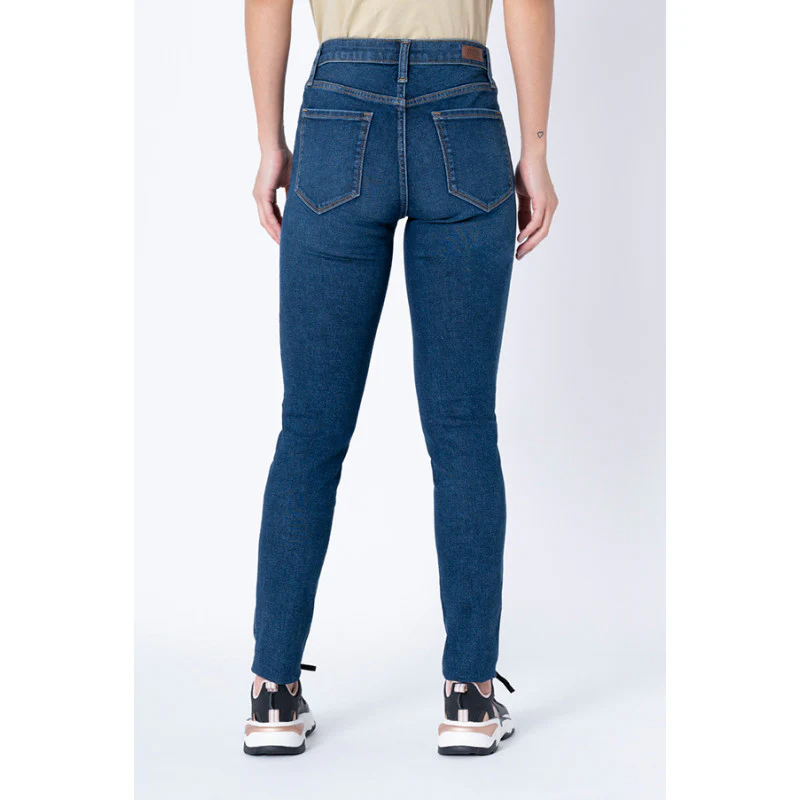 Women's Dark Blue Skinny Jeans - Image 3