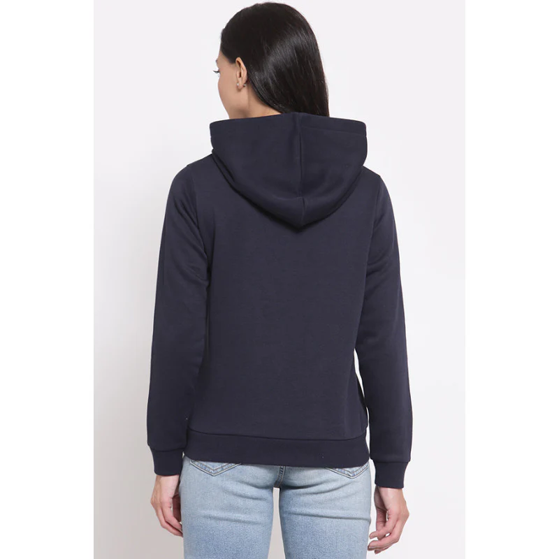 Women's Dark Navy Hoodie - Image 2