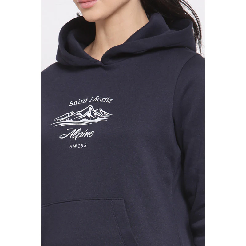 Women's Dark Navy Hoodie - Image 5