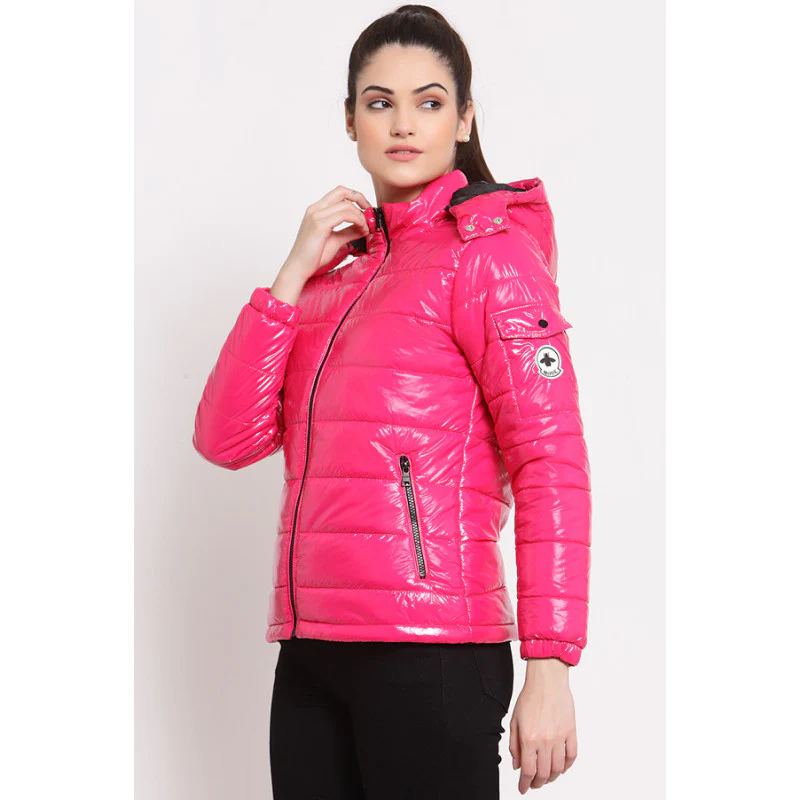 Women's Dark Pink Jacket - Image 2