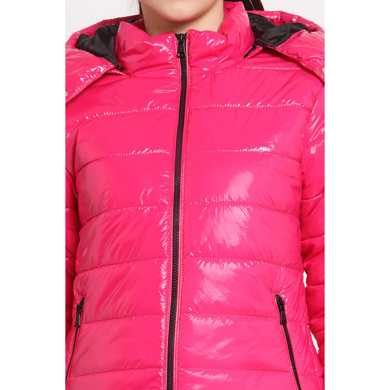 Women's Dark Pink Jacket - Image 5