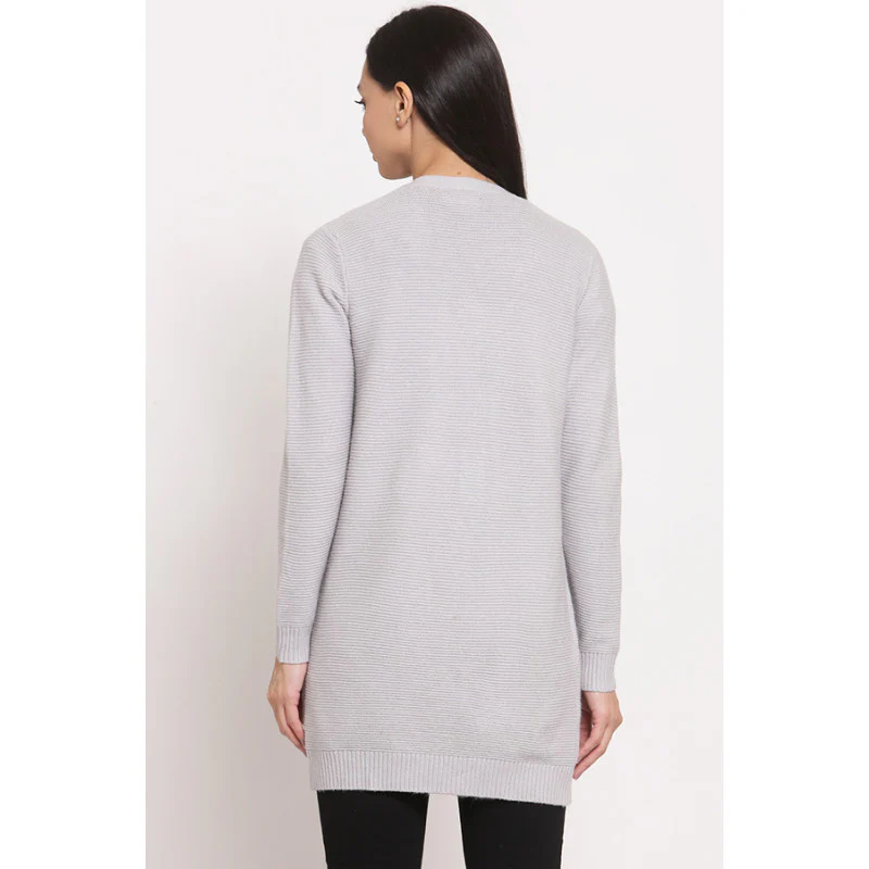 Women's Grey Sweater - Image 2