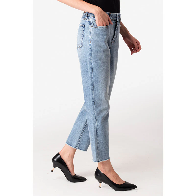 Women's Ice Blue Denim Jeans - Image 3