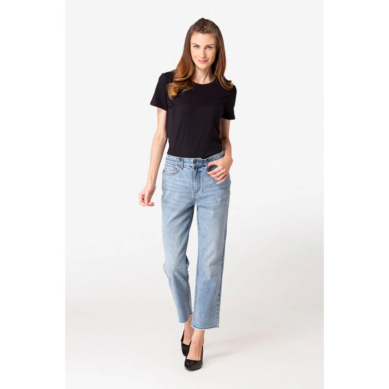 Women's Ice Blue Denim Jeans - Image 5