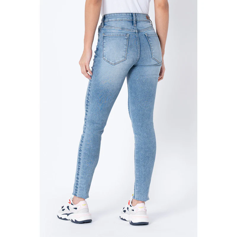 Women's Ice Blue  Skinny Jeans - Image 3