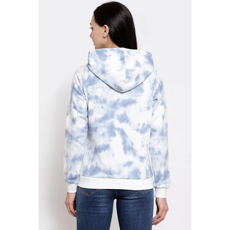 Women's Light Blue Hoodie - Image 2
