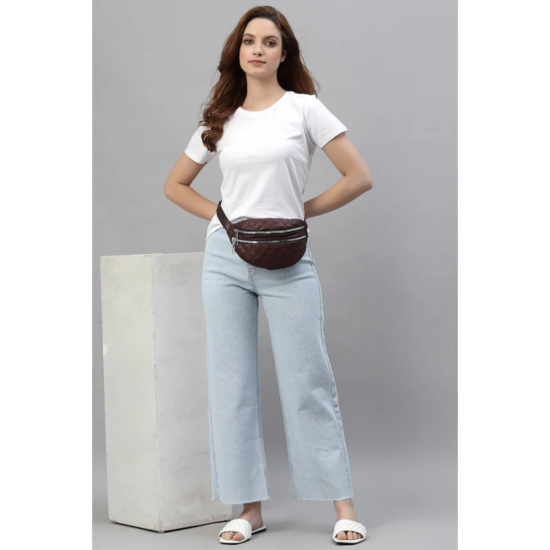 Women's Light Blue Wide Leg Jeans - Image 5