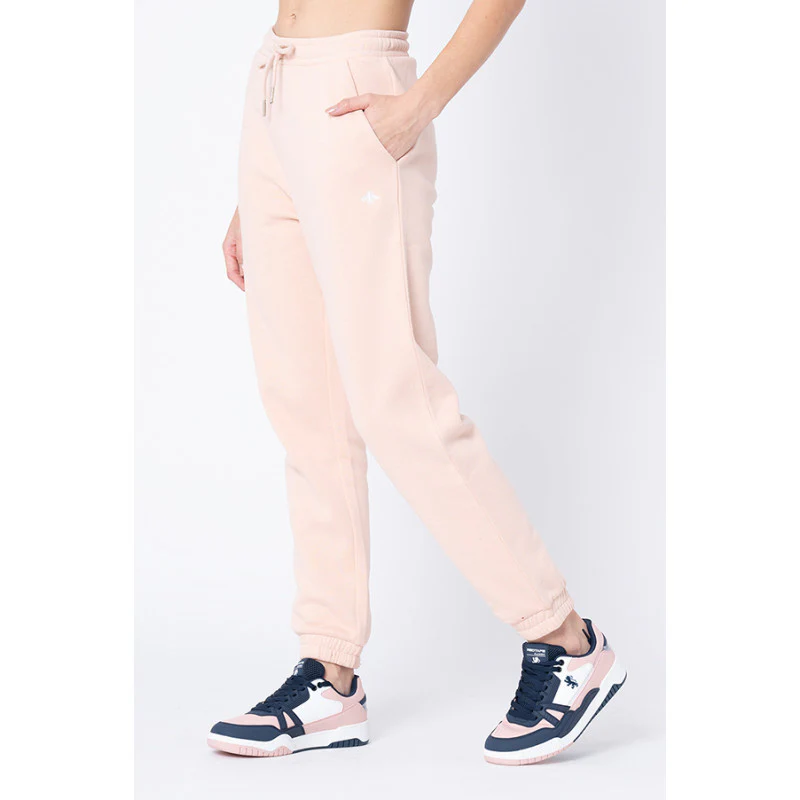 Women's Light Peach Solid Jogger - Image 2