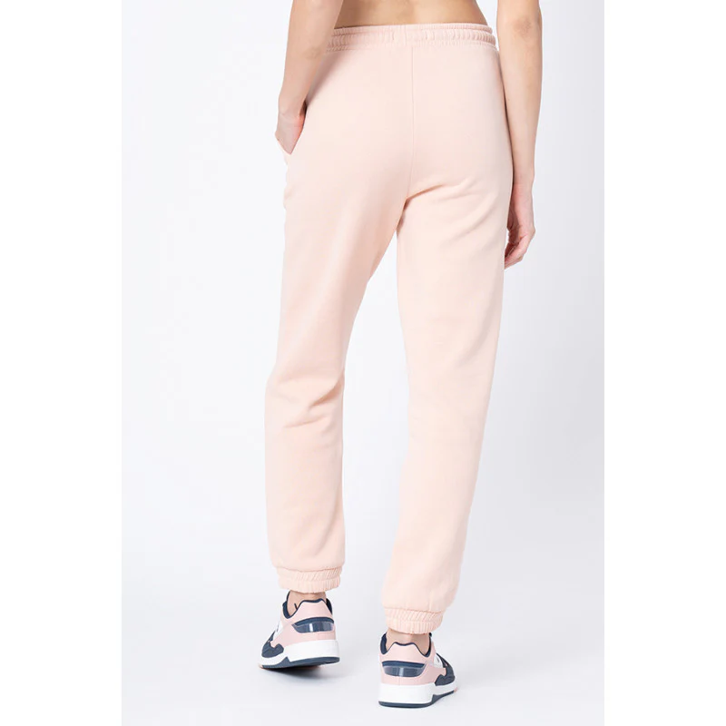 Women's Light Peach Solid Jogger - Image 3