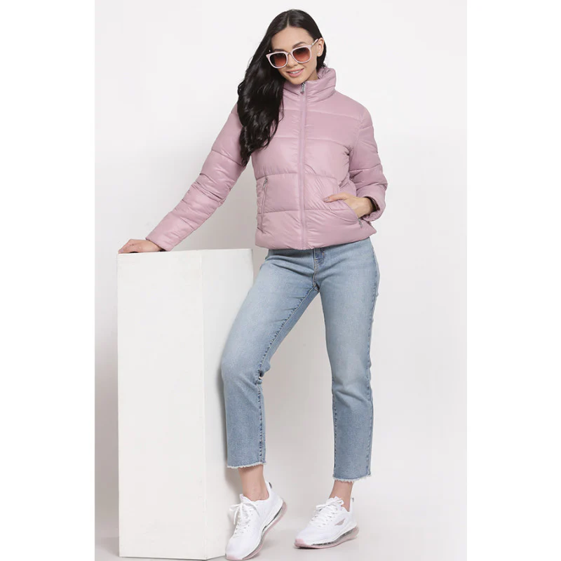 Women's Light Pink Jacket - Image 4