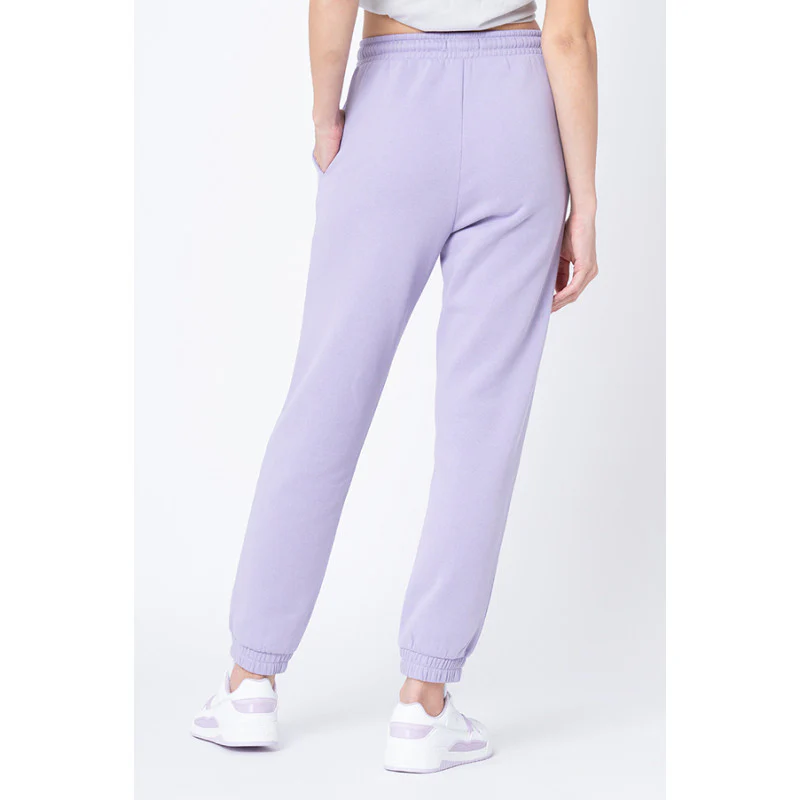 Women's Light Purple Solid Jogger - Image 3