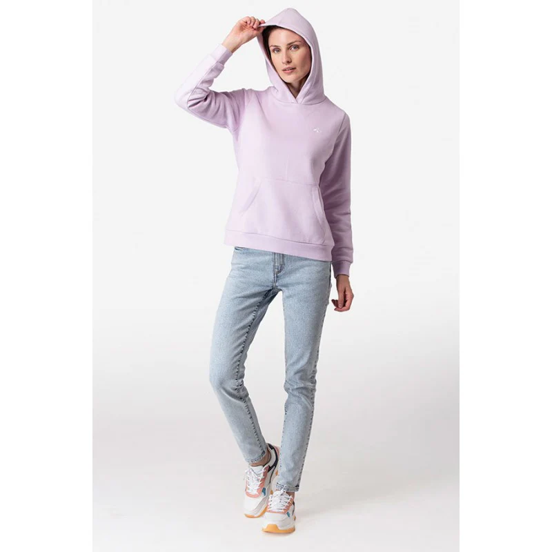 Women's Lilac Hoodie Sweatshirt - Image 5
