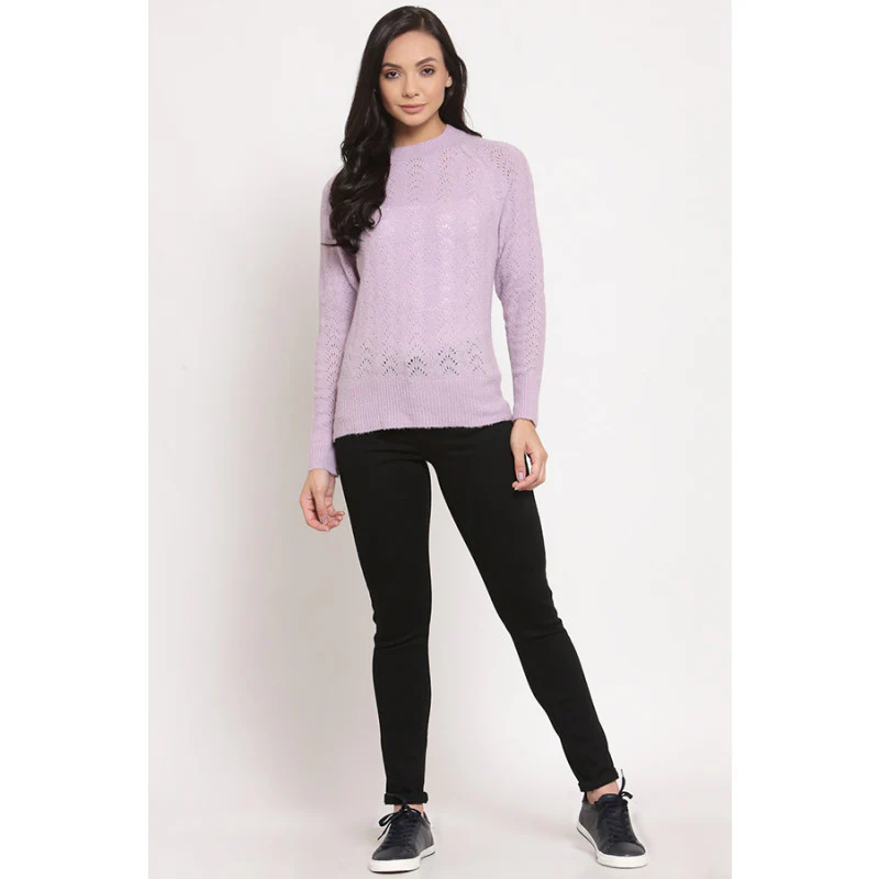 Women's Lilac Sweater - Image 4