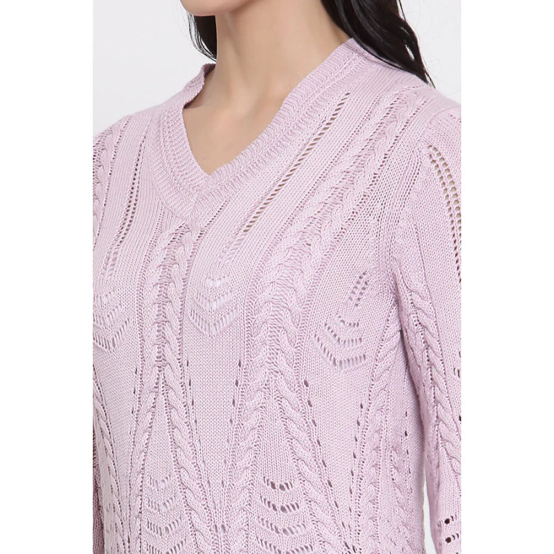 Women's Lilac Sweater - Image 5